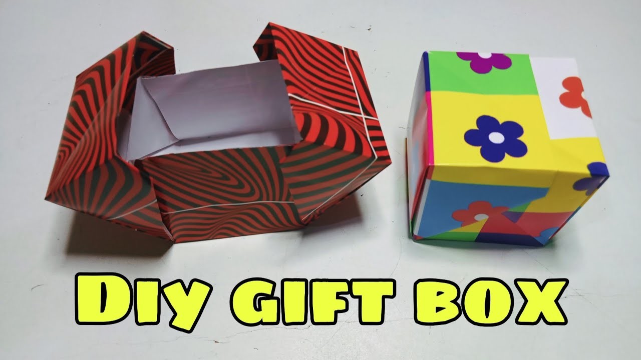 Gift box diy