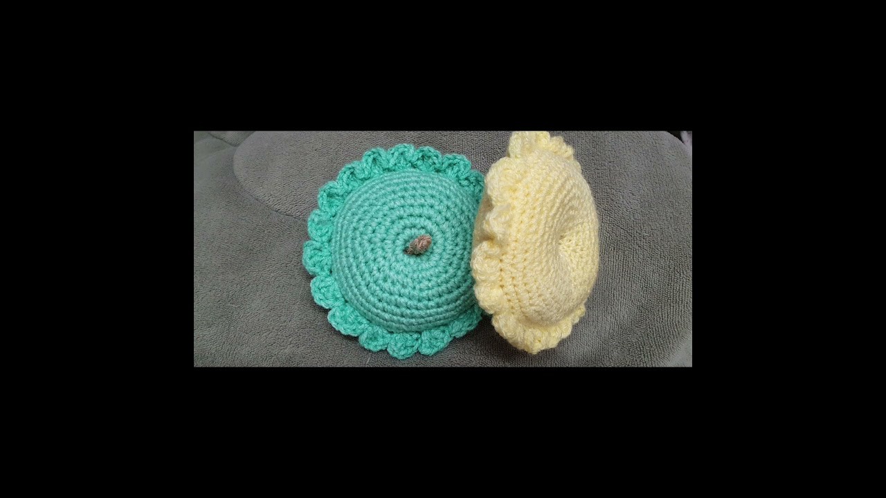 #handmade#crochet#amigurumi#pattypan squash