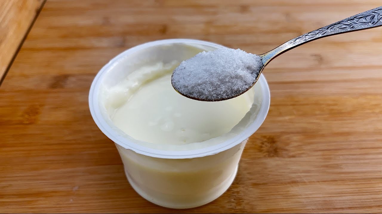 Joghurt salzen! Und das Ergebnis wird Sie überraschen!