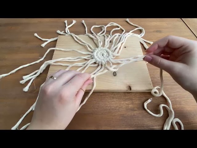 Makramee Untersetzer