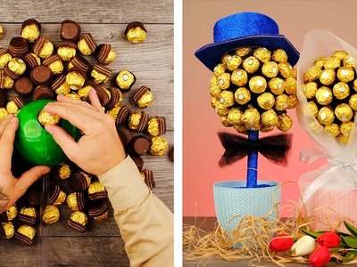 So machst du ein umwerfendes Geschenk aus Ferrero Rocher!