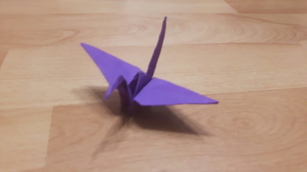 Wie faltet man einen Schwan