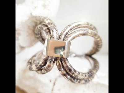 Ausgefallenes Lederarmband - Das neue Modell auch in geprägten Ledersorten