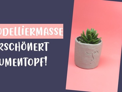 DIY Blumentopf verschönern #shorts