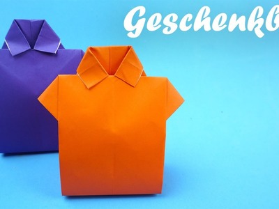 Geschenktüte basteln | Tüte aus geschenkpapier | Basteln mit papier