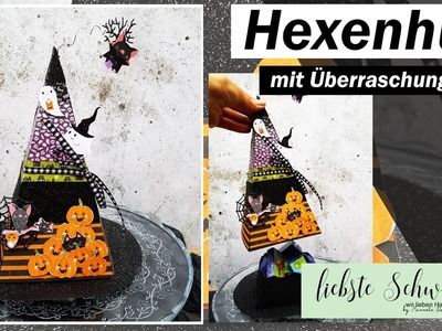 Halloween Hexenhut mit Überraschung - Stampin`UP! - liebste schwester