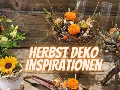 Herbst Deko Ideen aus dem Blumenladen - by Blumenmann Deko Inspirationen für drinnen und draussen