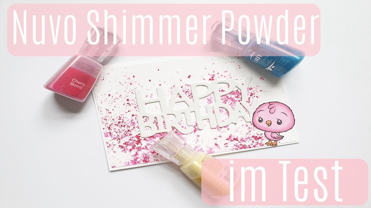 Nuvo Shimmer Powder ✿ Test und Review ✿ Sind sie wirklich gut? ✿ Was kann man damit machen?