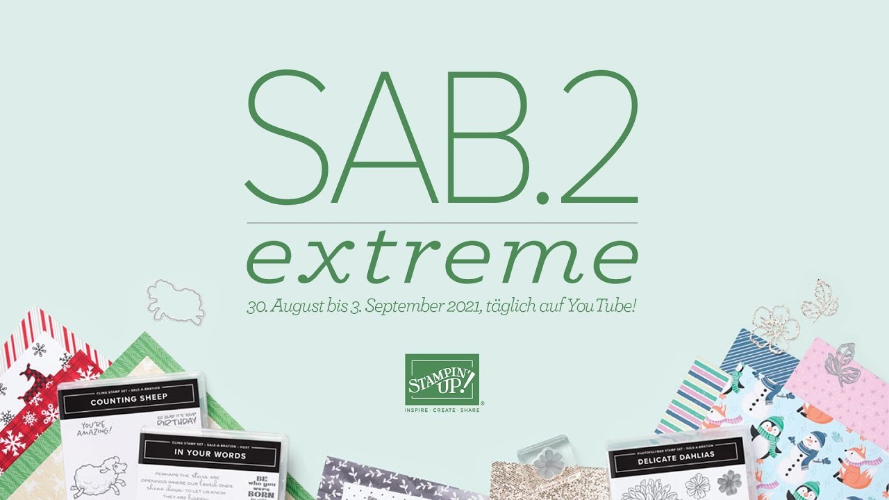 SAB Extreme 2.0 | Verlosung | Stampin' Up!