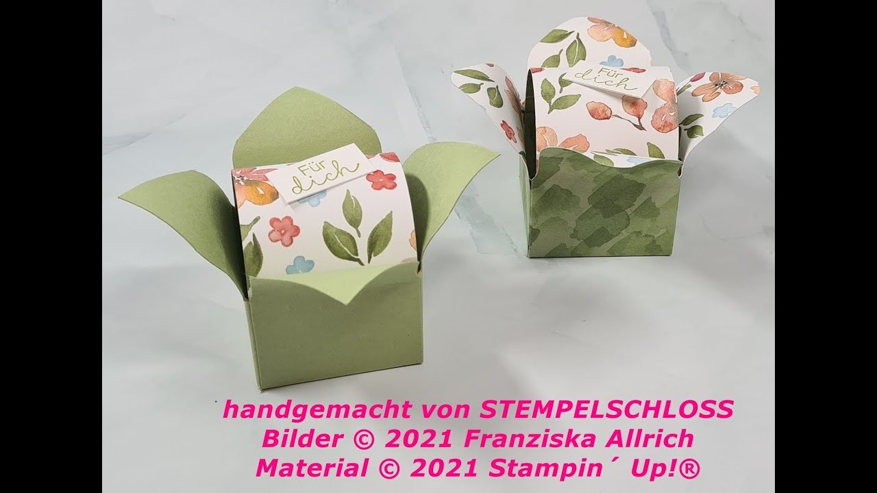 Tutorial | Blumige Verpackung | Mit Produkten von Stampin´ Up!®