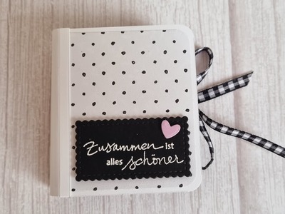 Tutorial Süßes Mini Buch für Hanuta mit Stampin´Up!. Pizzabox. Buchverpackung. Swap für Teamtreff