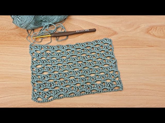 Crochet Easy Summer Pattern. Einfaches Sommerliche häkeln Muster