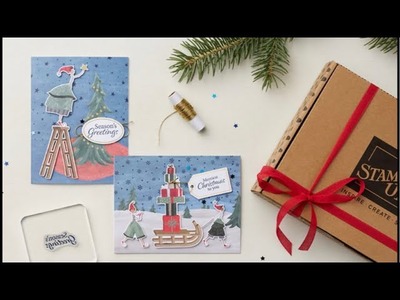 ???? Verspielte Weihnachten - DIY Weihnachtskarten schnell gemacht I DIY I Stampin' Up!