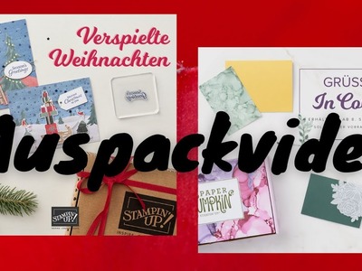 Auspackvideo - Grüsse In Color + Verspielte Weihnachten