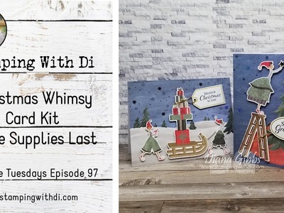 ????Christmas Whimsy Card Kit - Teach Me Tuesdays Episode 97 | Stampin' Up!