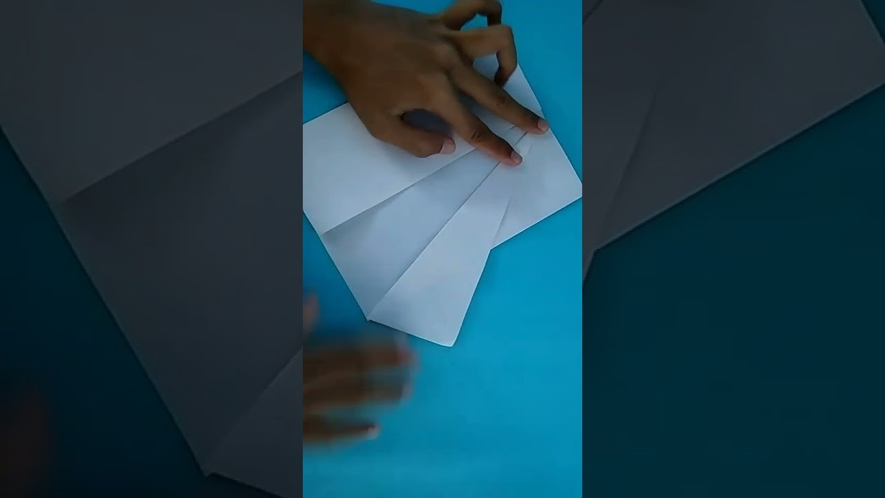 Tutorial membuat pesawat kelelawar dari kertas, Origami paper plane, flying paper bat