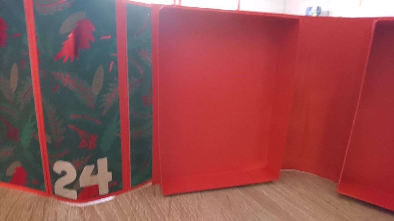 Wir basteln einen Adventskalender in Buchform