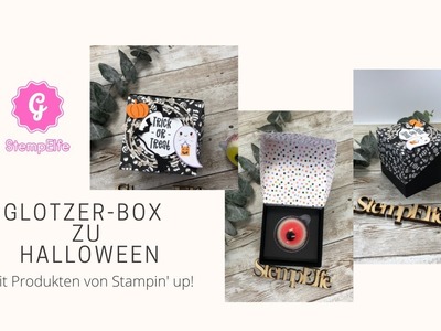 "Glotzer"-Box zu Halloween. mit Produkten von Stampin' up!