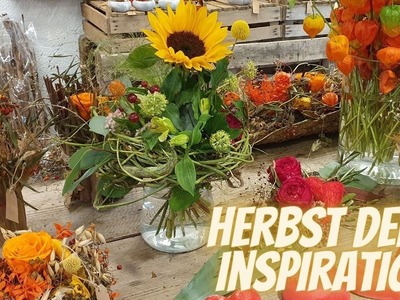 Herbst Deko Ideen Blumenladen DIY Ideen