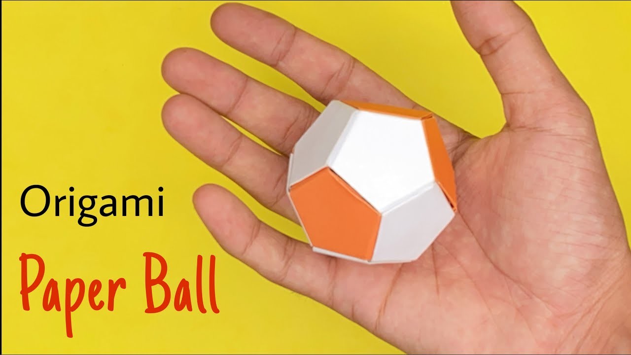 Paper Ball ⚽️ Origami ⚽️ Paper Craft