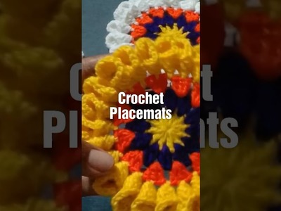 Crochet Placemats #crochetplacemat #crochet