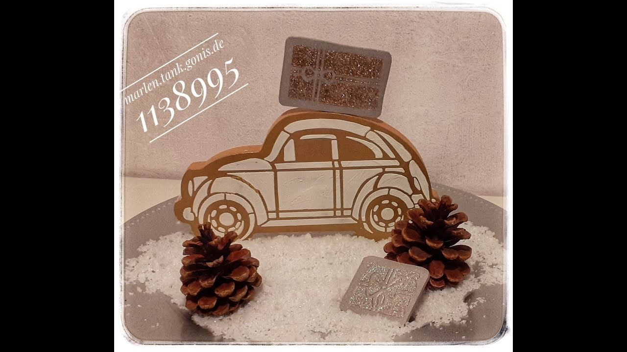 DIY: Christmas Car selbst gestalten | Gonis | Tutorial | Winter | Weihnachten | Deko
