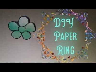 DIY paper ring ????. Paper ring✨#shorts