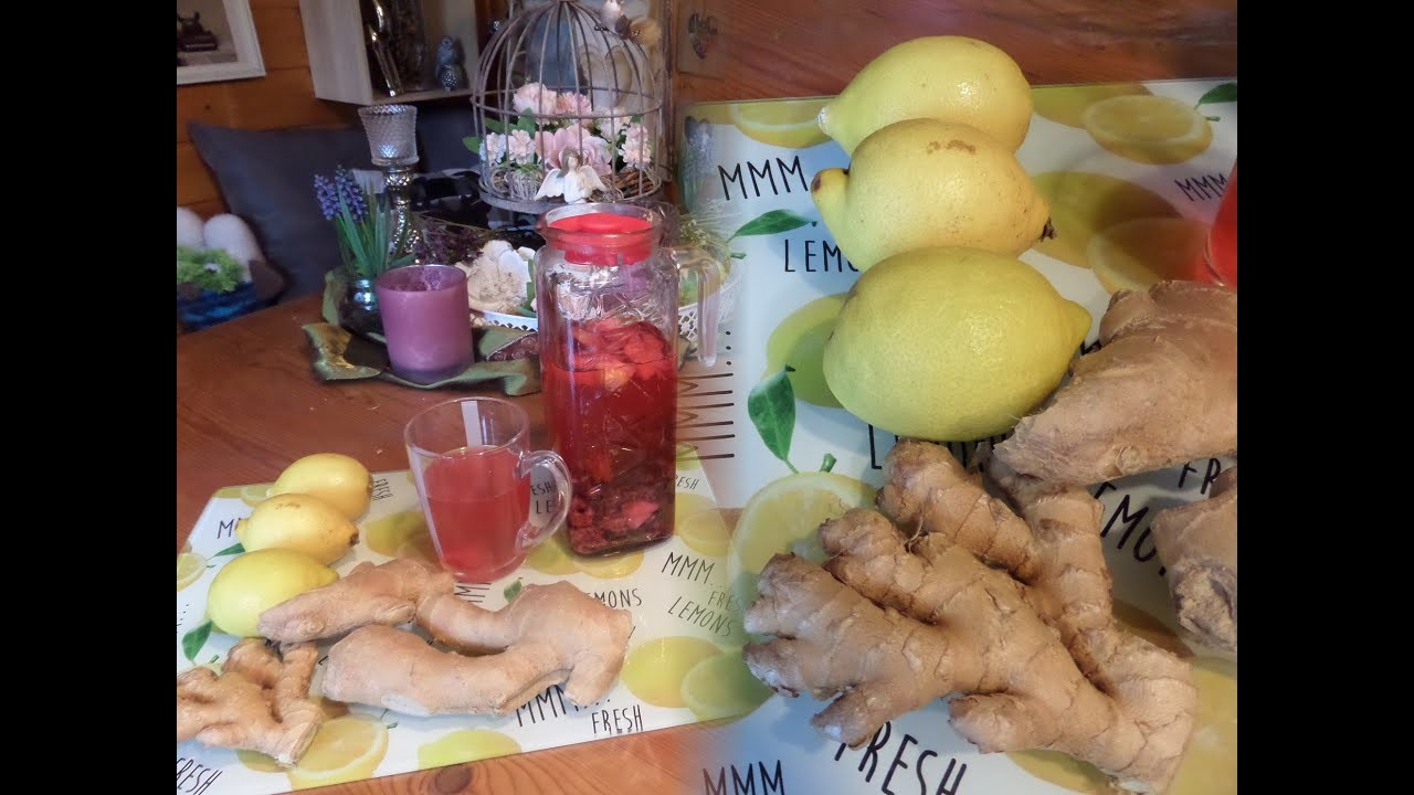 Heiße Zitrone mit Ingwer, Limo & mehr einfach schnell gemacht-gesund , sooo LECKER; NATUR PUR :))