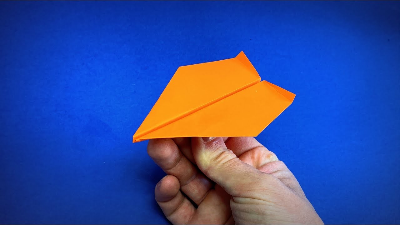 How to Make a Small Paper Boomerang Airplane | Origami Airplane | Easy Origami ART