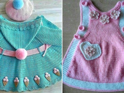 Most Beautiful Crochet Baby Designer Dress,क्रोशिया फ्रॉक,How to Crochet,Crochet Baby Dress Tutorial