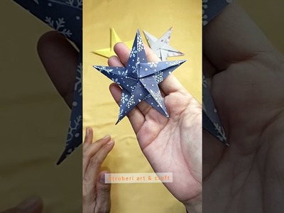 DIY Origami Bintang Kejora. DIY Paper Star #shorts