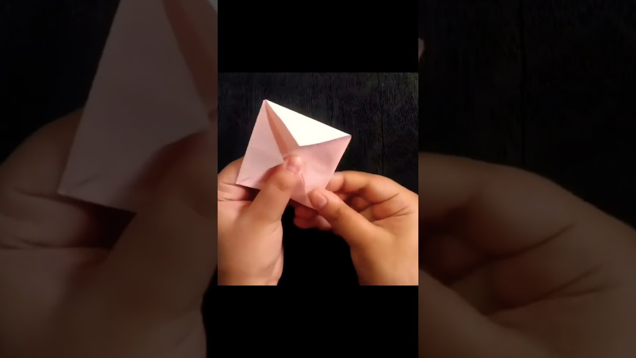 Diy origami gift box | #diy #papercraft #origami #shorts