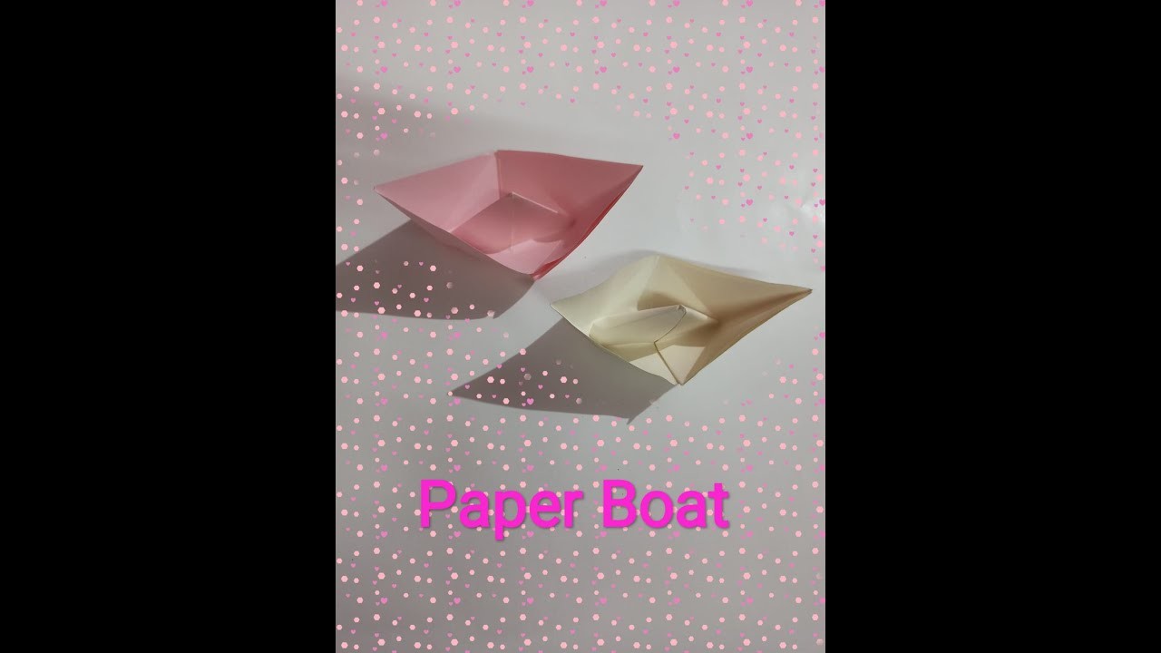 DIY Origami Paper Boat | #shorts