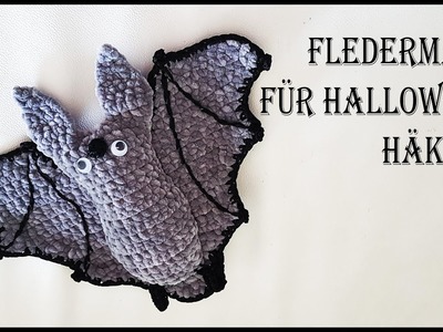 Fledermaus für Halloween Amigurumi häkeln Teil II | Kostenlose Häkelanleitung