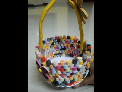 Handmade |paper quilling baskets