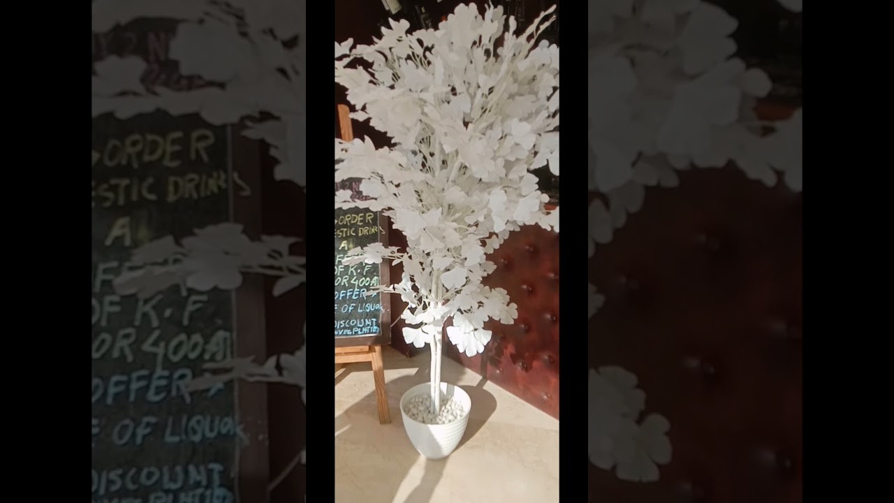 Handmade paper tree
