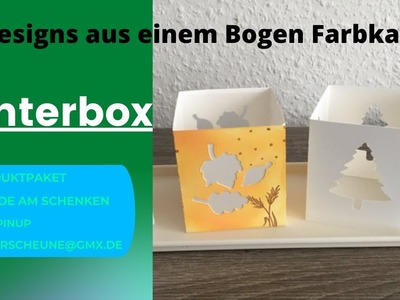 Lichterbox 2.0.StampinUp. Produktpaket Freude am Schenken. 1000 ABONNENTENVERLOSUNG