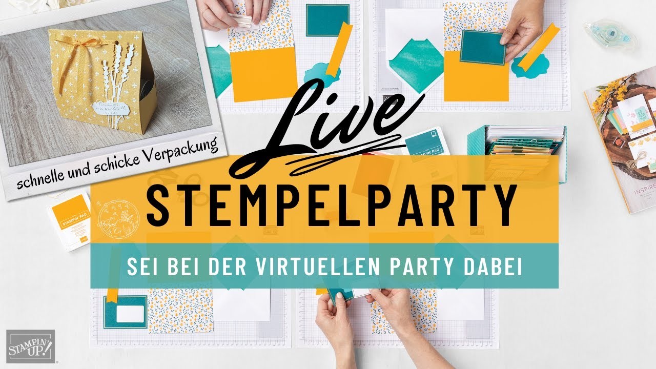 Live Basteln - Verpackung - schnell und schick