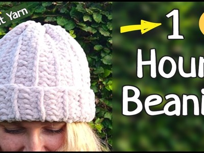 1 Hour Beanie | Crochet Beanie Patterns | Crochet Hat Patterns | Bernat Yarn