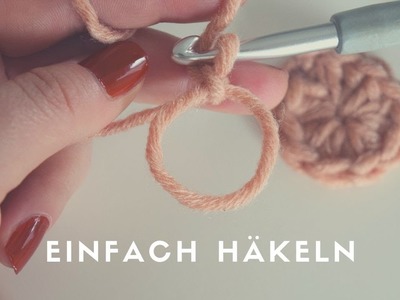 MAGISCHER RING | FADENRING GANZ EINFACH.  #Häkeltip bzw  #Häkeltipp