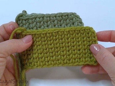 WARM and EASY STITCH for Everything.CROCHET STITCH PATTERN. Simple Crochet