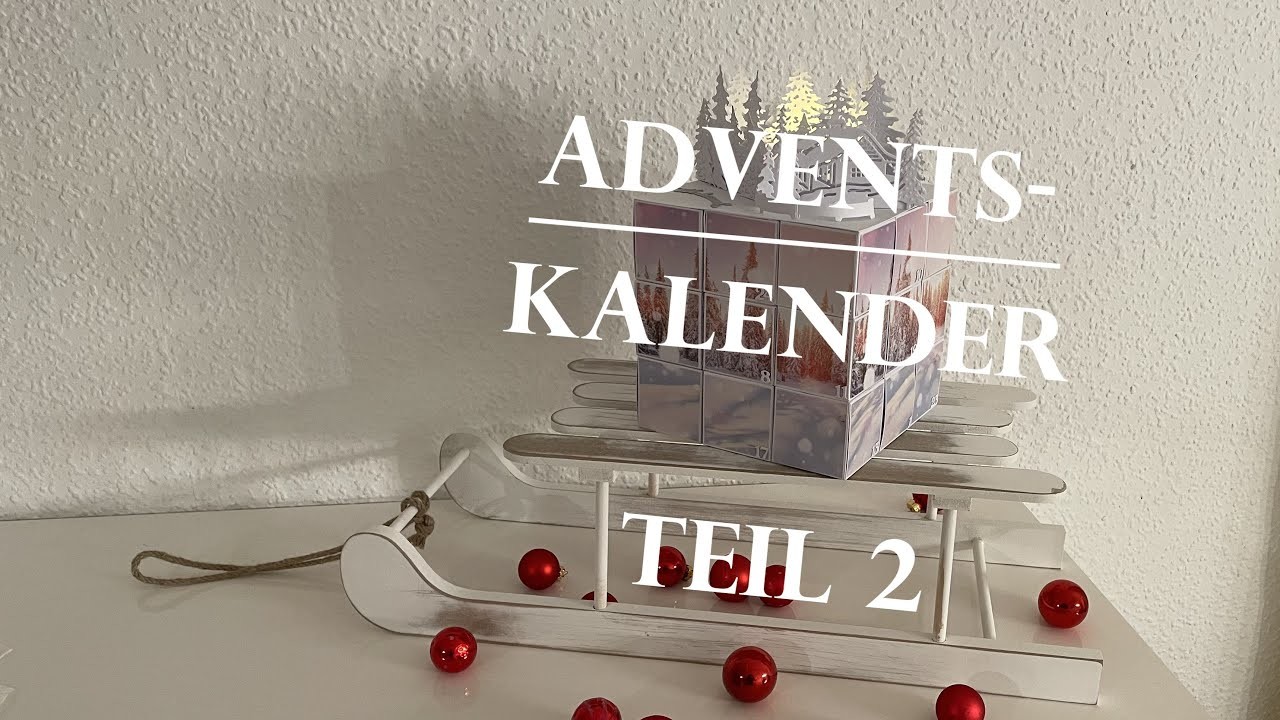 Adventskalender | Advent Calendar | Weihnachten | Christmas | Box | Geschenk | Momente der Ruhe | SU