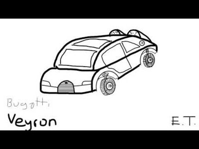Bugatti Veyron Çizimi