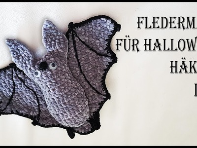 Fledermaus für Halloween Amigurumi häkeln Teil III | Kostenlose Häkelanleitung
