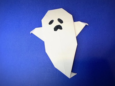 How to Make a Paper Ghost | Halloween Origami Ghost | Halloween Decor Ideas | Easy Origami ART