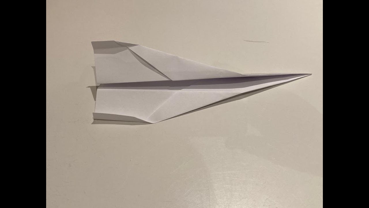 Papierflieger einfach und schnell Basteln