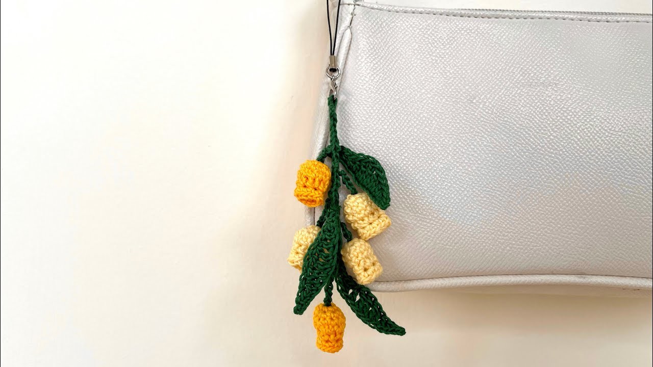 Crochet Sandersonia Aurantiaca  | Flowers | DIY | Easy Handmade Gift
