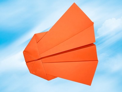 Einfacher Papierflieger ✈️ Wie macht man aus Papier ein tolles Flugzeug
