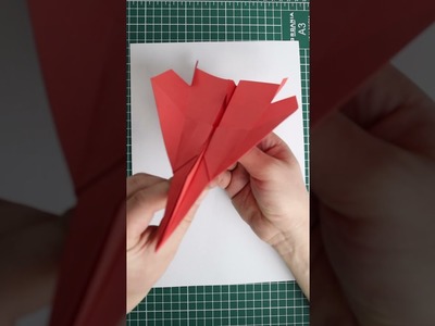 Papierflieger Falten Der Weit Fliegt