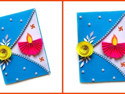 #shorts Handmade Diwali Card #diwali #diwalicardmaking #ytshorts  #creativesupriya #viralshorts